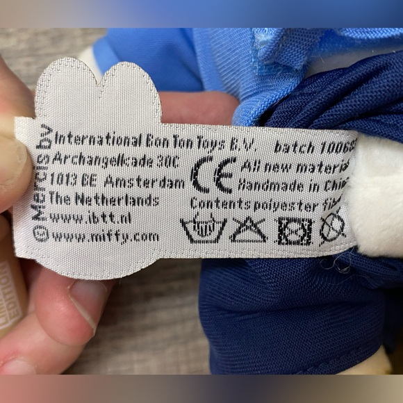 🧁 *NWT* NIJNTJE Miffy Farmer 9.5” Plush - Dick Bruna - Picture 6 of 7